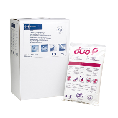 Sebo (Uk) Ltd 3600 - Duo-P Carpet Cleaning Powder Carton 5Kg