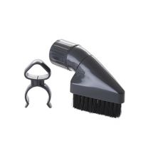 1329ER - Standard Dusting Brush Dark Grey with Clamp (Front)